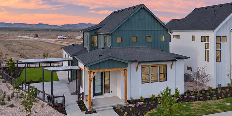 Candlelight Homes home at Candlelight Homes home in Eagle Mountain